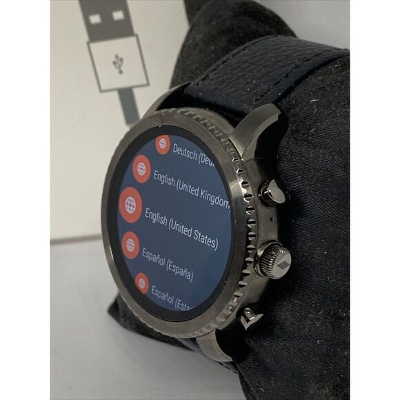 Fossil Gen 3 Authentic Genuine Smart Watch Custom Band FTW4001 NP624 - Picture 4 of 12